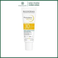 Kem Chống Nắng Dành Cho Da Dầu, Mụn Bioderma Photoderm AKN Mat SPF30 40ml Hasaki Sản Phẩm Chính Hãng