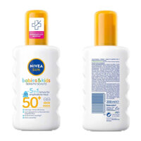 Kem chống nắng dành cho da nhạy cảm NIVEA KIDS SPF 50+ 200ML