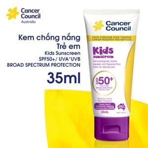 Kem chống nắng dành cho trẻ em - Cancer Council Kids SPF50+ PA++++ 35ml