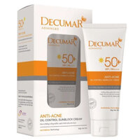 Kem chống nắng Decumar Advanced, giúp kiểm soát nhờn, cho da mụn, chống nắng