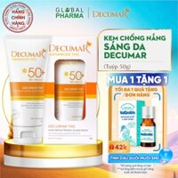 Kem chống nắng Decumar Advanced THC cho da dầu mụn, sáng da, bảo vệ hiệu quả SPF 50+ (Tuýp 50gr)