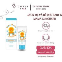 Kem chống nắng DHC Baby & Mama Sunguard Nhật