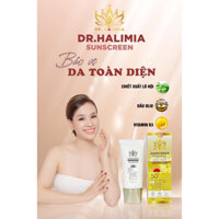 Kem chống nắng Dr.Halimia 5 tác dụng trong 1 sản phẩm kem chống nắng bỏ túi không thể thiếu của chị em 50ml