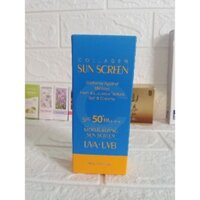 KEM CHỐNG NẮNG DƯỠNG ẨM 3W CLINIC NATURAL VITA-MOIST SUN CREAM SPF50+ PA++++ 70ML