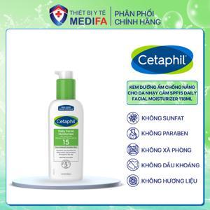 Kem chống nắng dưỡng ẩm hàng ngày cho da mặt Cetaphil Daily Facial Moisturizer SPF15 118ml