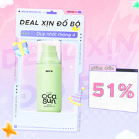 Kem Chống Nắng Dưỡng Ẩm Phục Hồi Edit.B Sunday Cica Sun Serum 55ml SPF 50+ PA++++