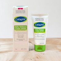 Kem chống nắng dưỡng ẩm Cetaphil Daily Defence Cream SPF50 daily Moisturiser 50g