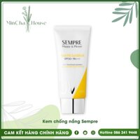 Kem chống nắng dưỡng da có màu Geo Sempre Happy & Please skin fit sun block SPF 50pa +++50ml