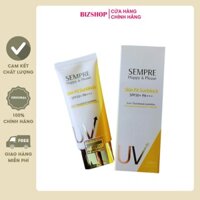 Kem chống nắng dưỡng da có màu Geo Sempre Happy & Please skin fit sun block SPF 50pa+++ (Cam kết hàng chính hãng)