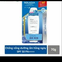 Kem chống nắng dưỡng da, giữ ẩm Sunplay Skin Aqua UV Moisture Milk SPF50+, PA++++ 70gr