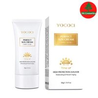 Kem Chống Nắng Dưỡng Da Mặt Yococi Chống Nắng Toàn Diện Nâng Tone Tự Nhiên,Lâu Trôi 50G - 2 Hộp