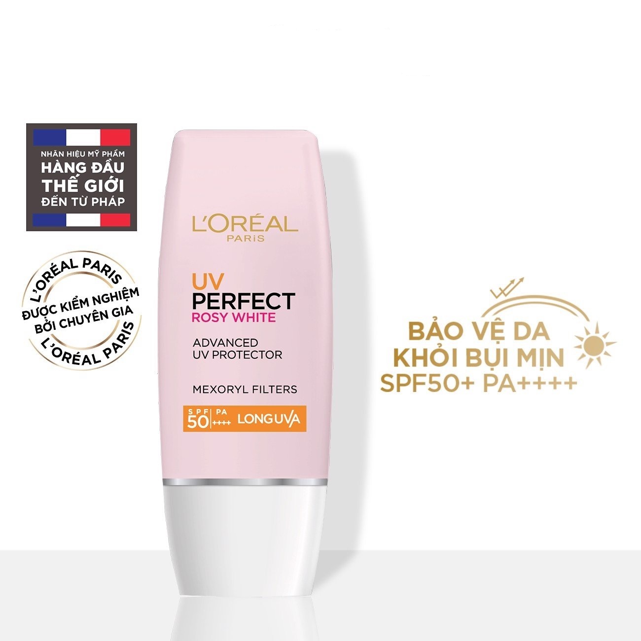 Kem Chống Nắng Dưỡng Da Trắng Sáng Tức Thì L'Oréal UV Perfect SPF50/PA+++ 30ml