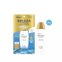 Kem chống nắng dưỡng da trắng mịn Sunplay Skin Aqua Clear White SPF 50+/PA+++ 55ml