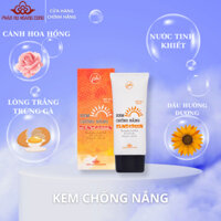 Kem Chống Nắng Dưỡng Sáng Da Phấn Nụ Hoàng Cung SPF 50+, PA+++ Không Bí Da 60g