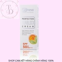 Kem Chống Nắng Dưỡng trắng Da Kiềm Dầu Lên Tông BENEW PERFECTION SUNBLOCK CREAM SPF 50 PA +++ 50ml