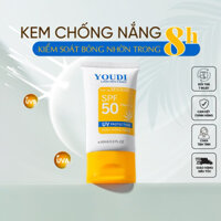 Kem chống nắng dưỡng trắng nâng tông da YOUDI Toneup Suncreen SPF 50,PA++++ 60ML