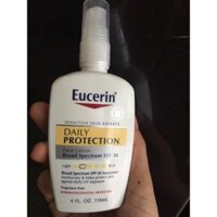 KEM CHỐNG NẮNG EUCERIN DAILY PROTECTION LOTION MOISTURIZING FACE LOTION SPF30 118ML CHÍNH HÃNG - 5911