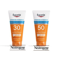 Kem chống nắng Eucerin Advanced Hydration SPF 30 và SPF50 - hàng Mỹ