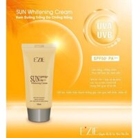 Kem chống nắng E'ZIE 70ML Sun Whitening Cream Spf50+PA +++