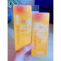 Kem chống nắng farmona spf 50 nâng tông, kiềm dầu