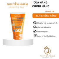 Kem chống nắng Floslek Sun Care Oil Free Sun Protection Tinted Cream SPF50+ 50g