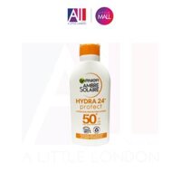 Kem chống nắng Garnier Ambre Solaire Protection Lotion SPF50 - 200ml