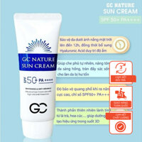 Kem Chống Nắng GC Nature Sun Cream SPF 50+ PA++++ 60ml Hàn Quốc