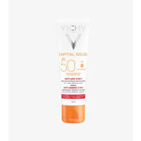 KEM CHỐNG NẮNG GIẢM LÃO HÓA VICHY CAPITAL SOLEIL ANTI-AGEING 3-IN-1  SPF50 UVB + UVA 50ml