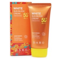 Kem Chống Nắng Hàn Quốc Dabo White Sunblock Cream SPF50 Chính Hãng ( mẫu mới ) - Aikomi