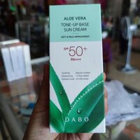 Kem chống nắng Hàn Quốc DABO (WHITE SUN BLOCK CREAM & TONE-UP BASE SUN CREAM)