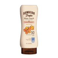 Kem chống nắng Hawaiian Tropic Sheer Touch Lotion Sunscreen Ultra Radiance SPF 50 236ml (Mỹ)