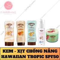 KEM CHỐNG NẮNG HAWAIIAN TROPIC SILK HYDRATION LOTION SPF50 180ML