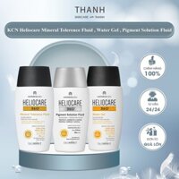 Kem Chống Nắng Heliocare Mineral Tolerence Fluid , Water Gel , Pigment Solution Fluid SPF 50 + Hộp 50ml