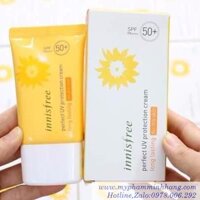 KEM CHỐNG NẮNG INNISFREE PERFECT UV PROTECTION SPF50+ LONG LASTING
