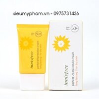 Kem chống nắng Innisfree Perfect UV Protection Cream Long Lasting For Dry skin