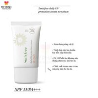 Kem chống nắng innisfree nosebum 35_ kiềm dầu tốt nhất [ Chính Hãng Hàn Quốc ]