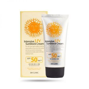 Kem chống nắng 3w Clinic Intensive UV Sunblock Cream SPF 50 Pa+++