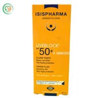 Kem chống nắng Isis Pharma Uveblock 50 Tinted Cream SPF 50+ (Tuýp 40ml)