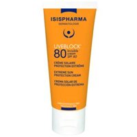 Kem chống nắng Isis Pharma Uveblock 80 Invisible Cream Spf 50+ ngăn ngừa sạm sa, lão hóa da (40ml)