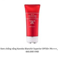 Kem chống nắng Kanebo Blanchir Superior SPF50+ PA++++_73333