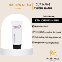 Kem chống nắng kết hợp dưỡng ẩm GoodnDoc Daily Perfect Suncream SPF 50 + PA+++ 50ml