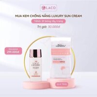 KEM CHỐNG NẮNG KẾT HỢP VẬT LÝ- HOÁ HỌC LACO