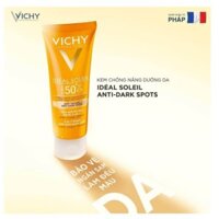 Kem Chống Nắng Không Gây Nhờn Rít Và Ngăn Sạm Da Ideal Soleil Anti Dark Spot SPF50