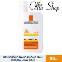 Kem Chống Nắng Không Màu Không Nhờn Rít Cho Da Nhạy Cảm La Roche-Posay Anthelios XL Fluid SPF50+ UVA & UVB (50ml)