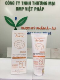 KEM CHỐNG NẮNG KHÔNG MÙI CHO DA NHẠY CẢM AVENE VERY HIGH PROTECTION MINERAL CREAM SPF 50