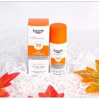 Kem Chống Nắng Kiềm Dầu Cho Da Nhờn Mụn Eucerin Sun Gel-Cream Dry Touch Oil Control SPF50+ 50ml