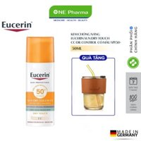 Kem chống nắng kiềm dầu, có màu Eucerin Sun Dry Touch CC Oil Control SPF50+ 50ml