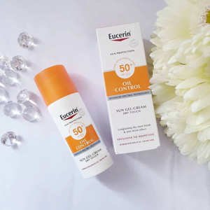 Kem chống nắng kiểm soát nhờn Eucerin Sun Gel-Creme Oil Control Dry Touch SPF 50+ 50ml
