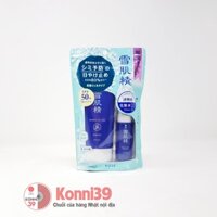 Kem chống nắng Kose Sekkisei White UV Milk dạng gel (kèm nước hoa hồng) SPF50+PA++++ 80g