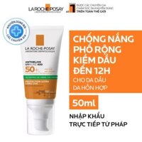 Kem chống nắng La Roche Posay dành cho da dầu mụn và da nhạy cảm SPF 50+ ANTHELIOS UVMUNE 400 dung tích 50ml [ SIÊU HOT]